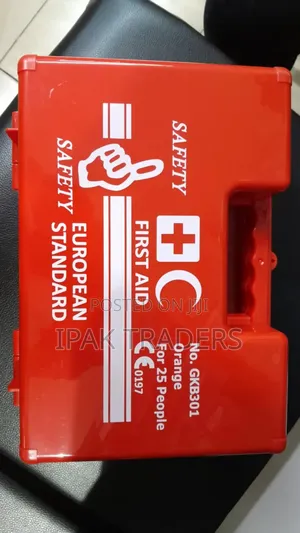 Medium Red First Aid Kit 25 People