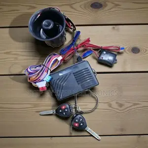 Universal Car Security Alarm With Flip Keys, Quick Installation