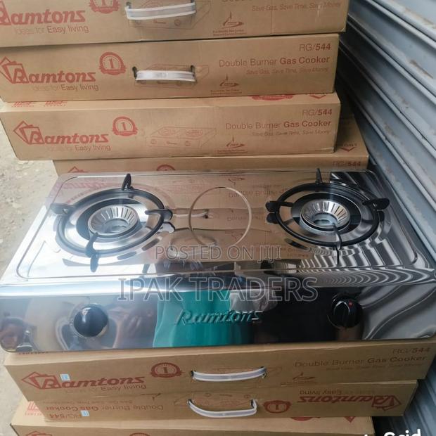 Ramtons Rg/544 Double Burner Gas Cooker