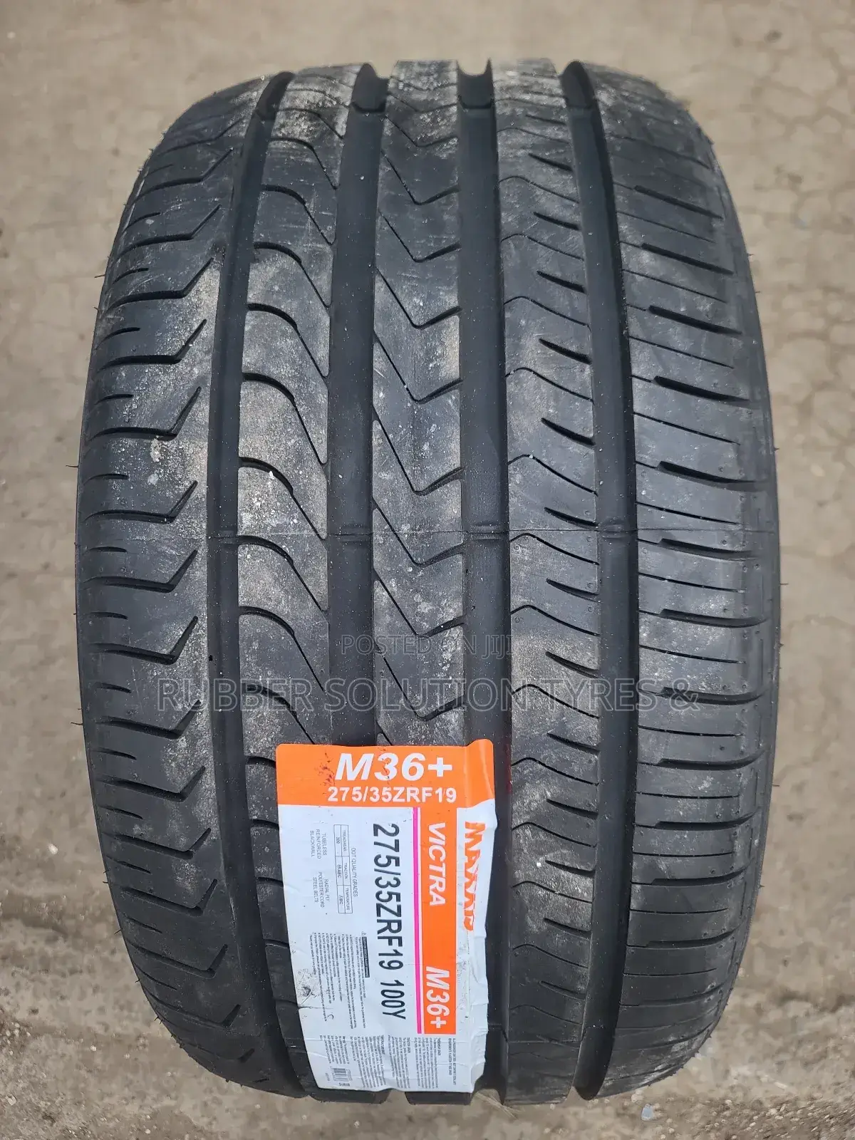 275 /35 R19 Maxxis Tyres Victra M36 Runflat Made in Thailand