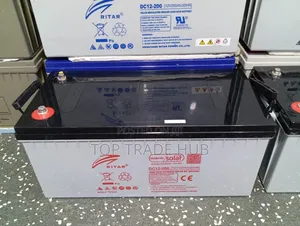 Heavy-duty Ritar Chloride Sealed Mf Solar Battery 12v 200ah