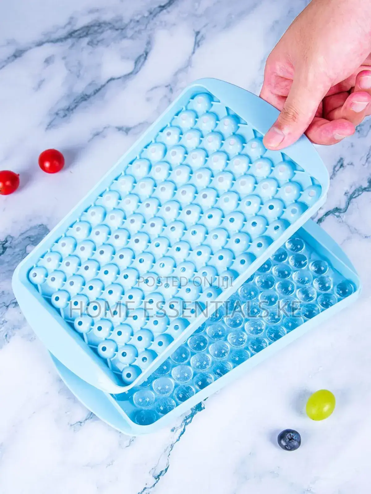 *104 Grid Mini Round Ice Cube Moulds