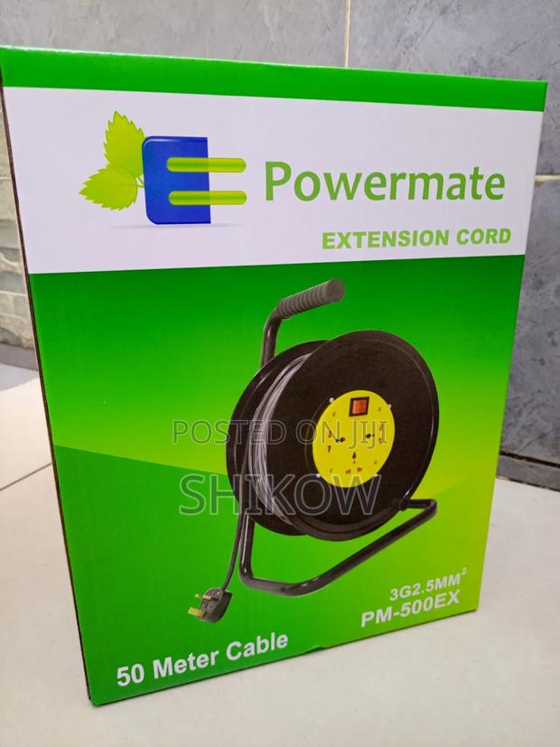 Powermate 50-Meter 2.5mm Extension Cord Reel - main view