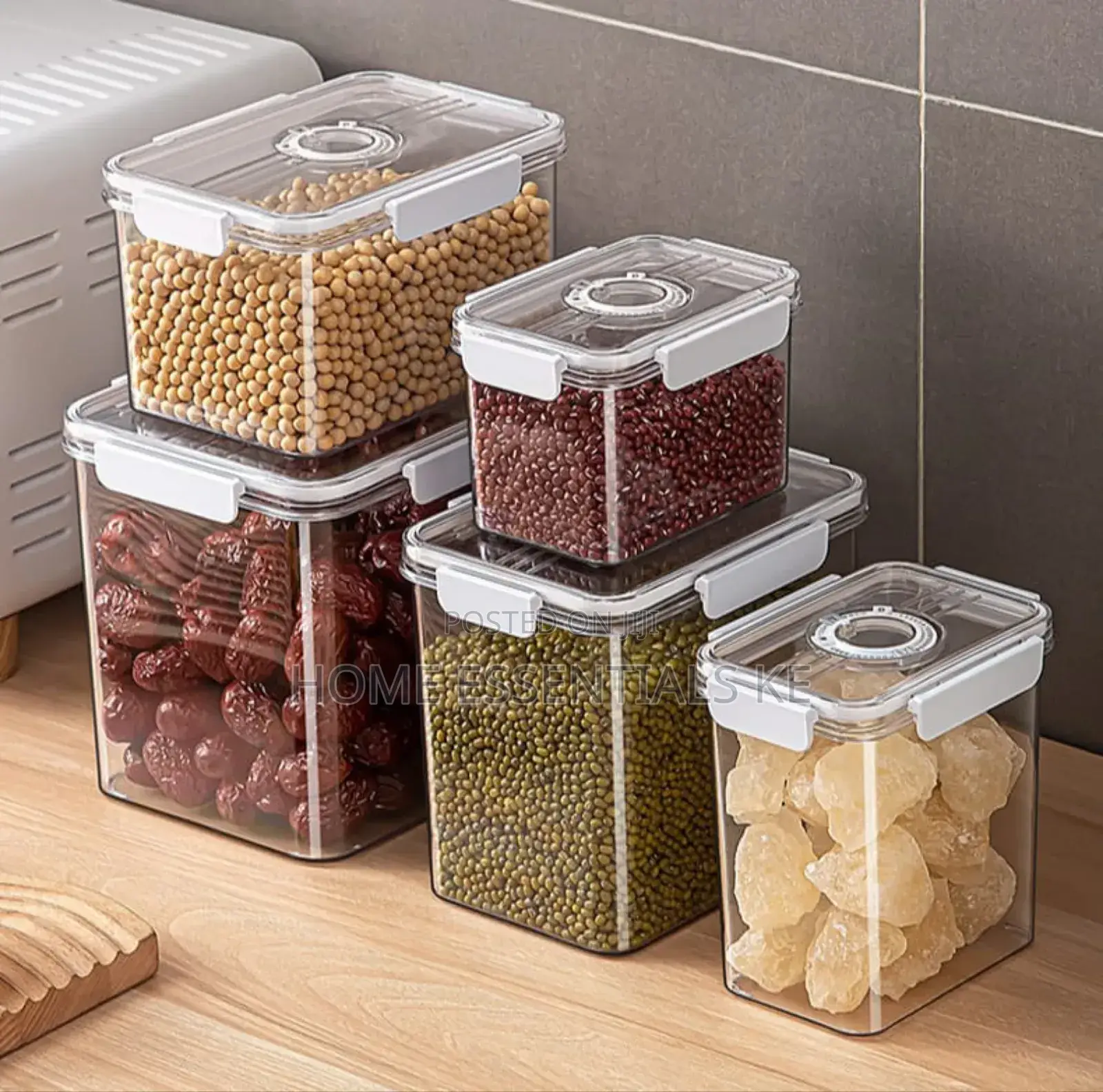 3pcs Big Set Acrylic Food Storage Containers*
6.6l,3.8l,1.8l