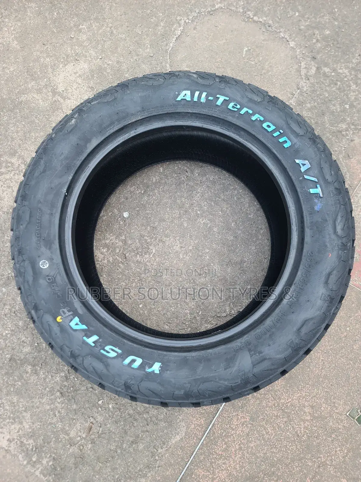 265/55r19 Yusta Tires L/T[4x4 Pro]