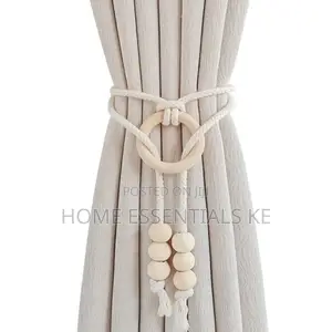 *2pcs Natural Cotton Rope Curtain Tiebacks