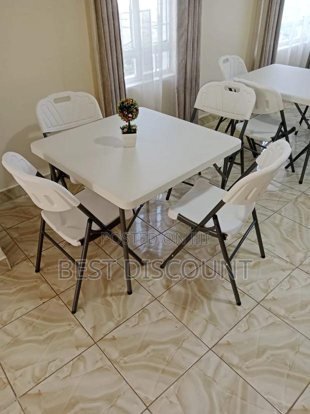 Square Foldable Tables (Table Only). - main view