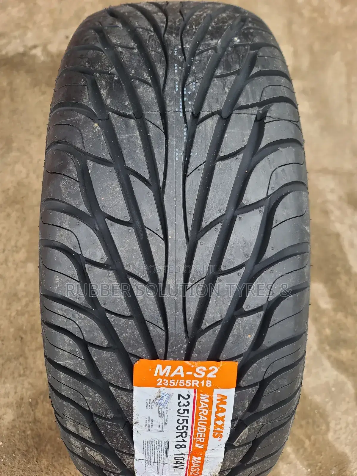 235 /55 R18 MAXXIS TYRES MARAUDER I I Ma-S2 Made in Thailand