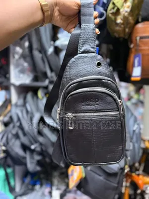 Leather Unisex Cross Body Chest Bag