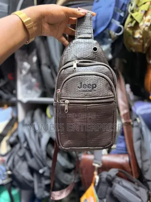 Leather Unisex Cross Body Chest Bag