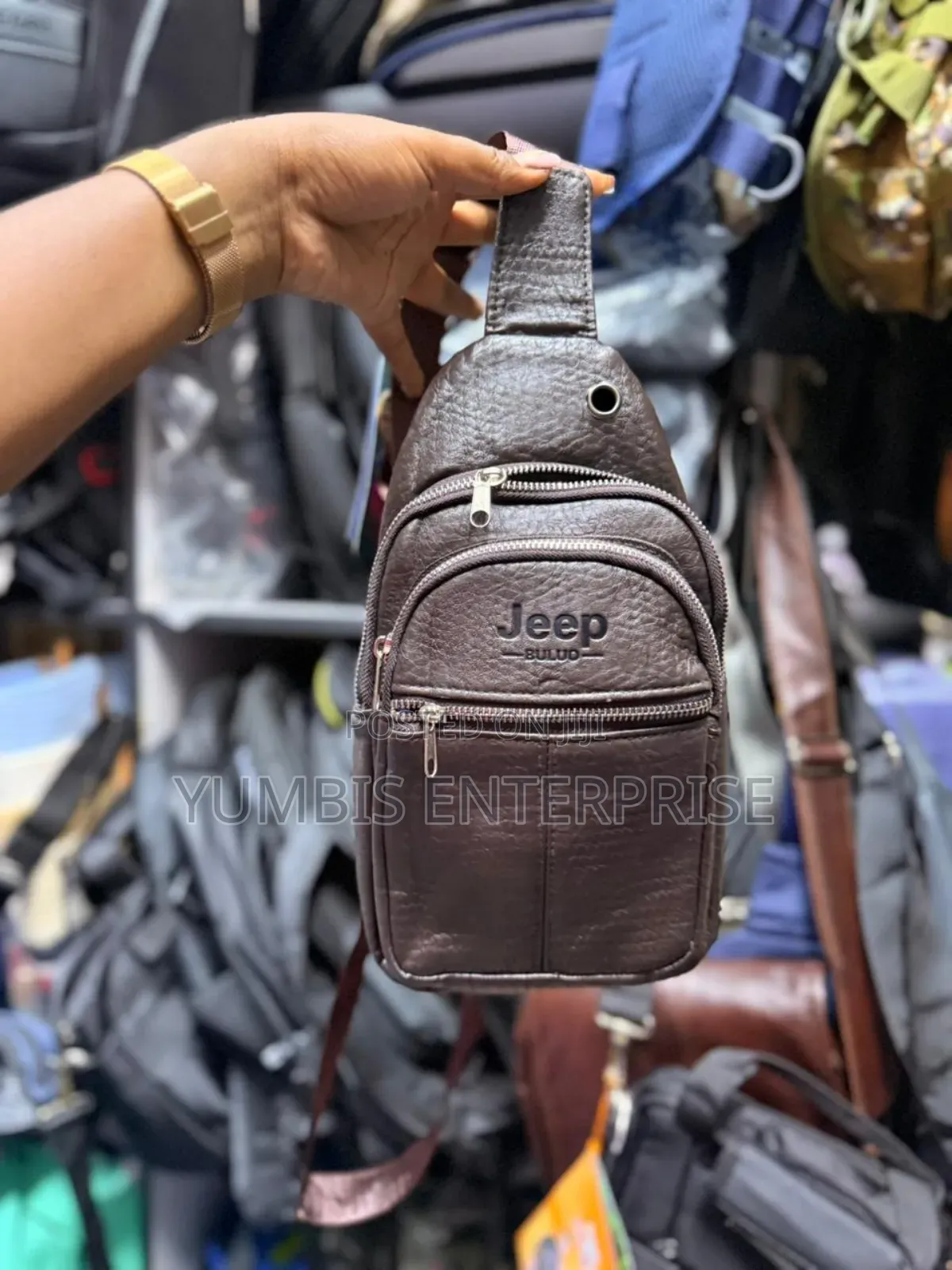 Unisex Stylish Crossbody Chest Bags in Pu Leather