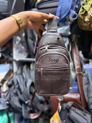 Unisex Stylish Crossbody Chest Bags in Pu Leather