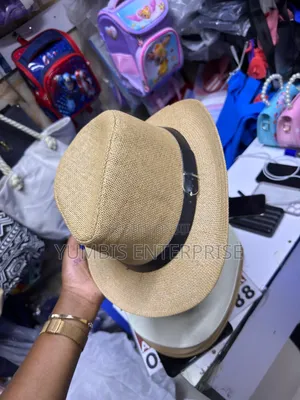 Beige Colors Men's Straw Panama Hat