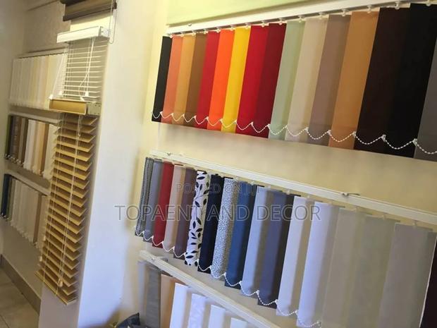 Elegant Patterned Vertical Window Blinds Shades - main view