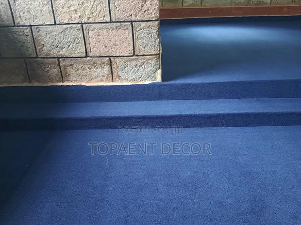 Corner To Corner Blue Wall To Wall Delta Carpets - main view