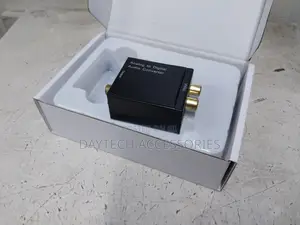 Analogue Stereo Rca Audio to Digital Audio Converter - Powered.