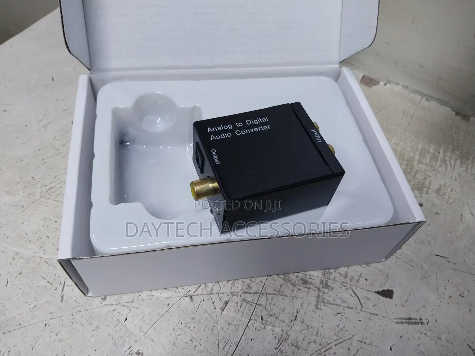 Analogue Stereo Rca Audio to Digital Audio Converter - Powered.
