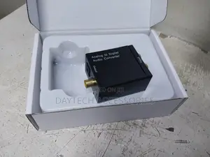 Analogue Stereo Rca Audio to Digital Audio Converter - Powered.