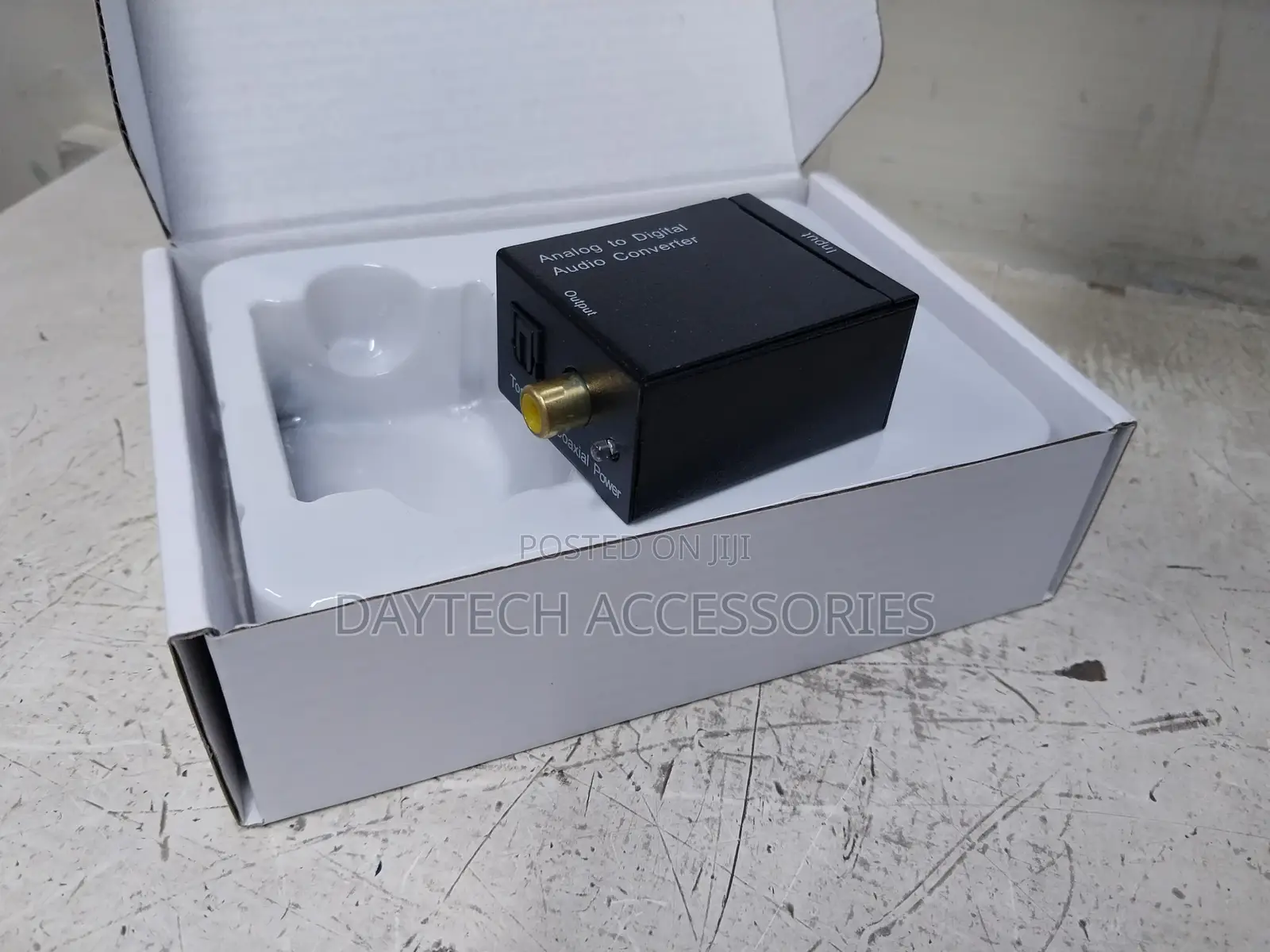 Analogue Stereo Rca Audio to Digital Audio Converter - Powered.
