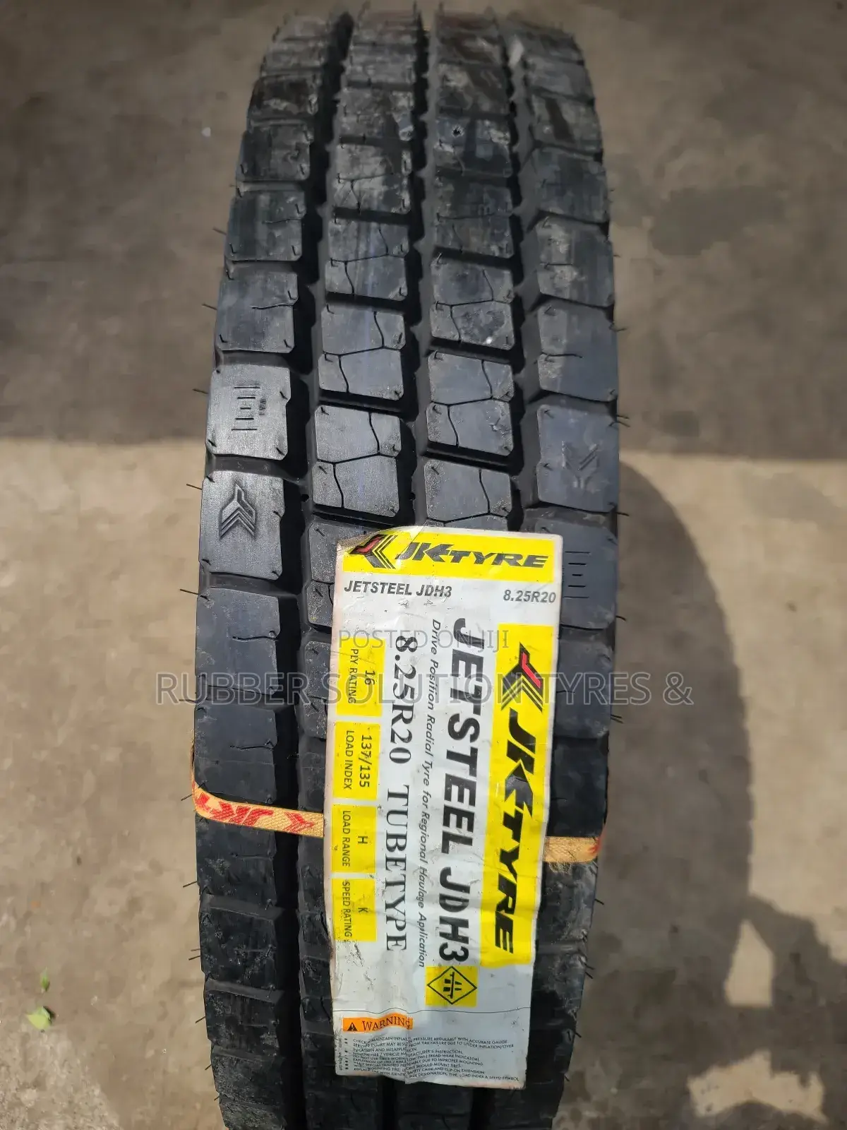 8.25r16 Jk Tyres Jetsteel Jdh3