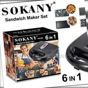 Sokany 6-in-1 Breakfast Station/ Sandwich Maker - main view