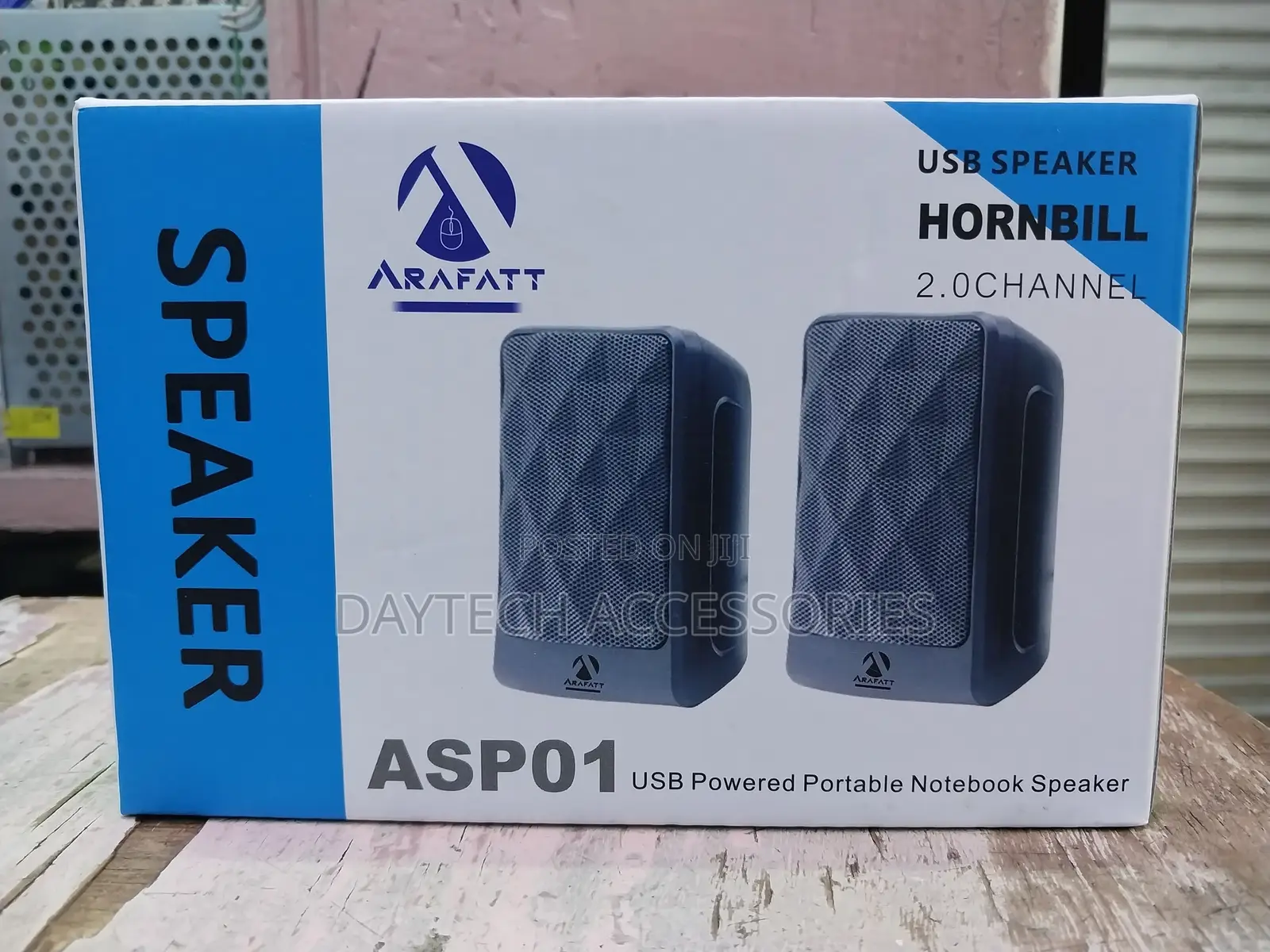 Arafat Portable Desktop/Laptop Usb Speakers.