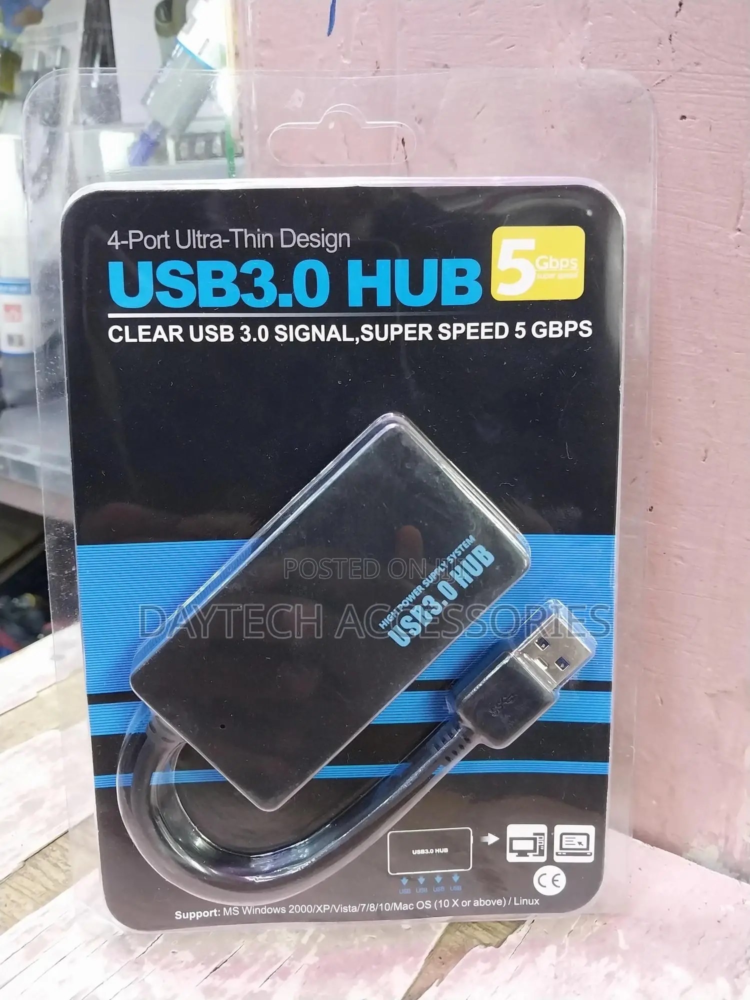 Usb 3.0 Multi Hub 4 Port Adapter High Speed