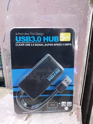 Usb 3.0 Multi Hub 4 Port Adapter High Speed