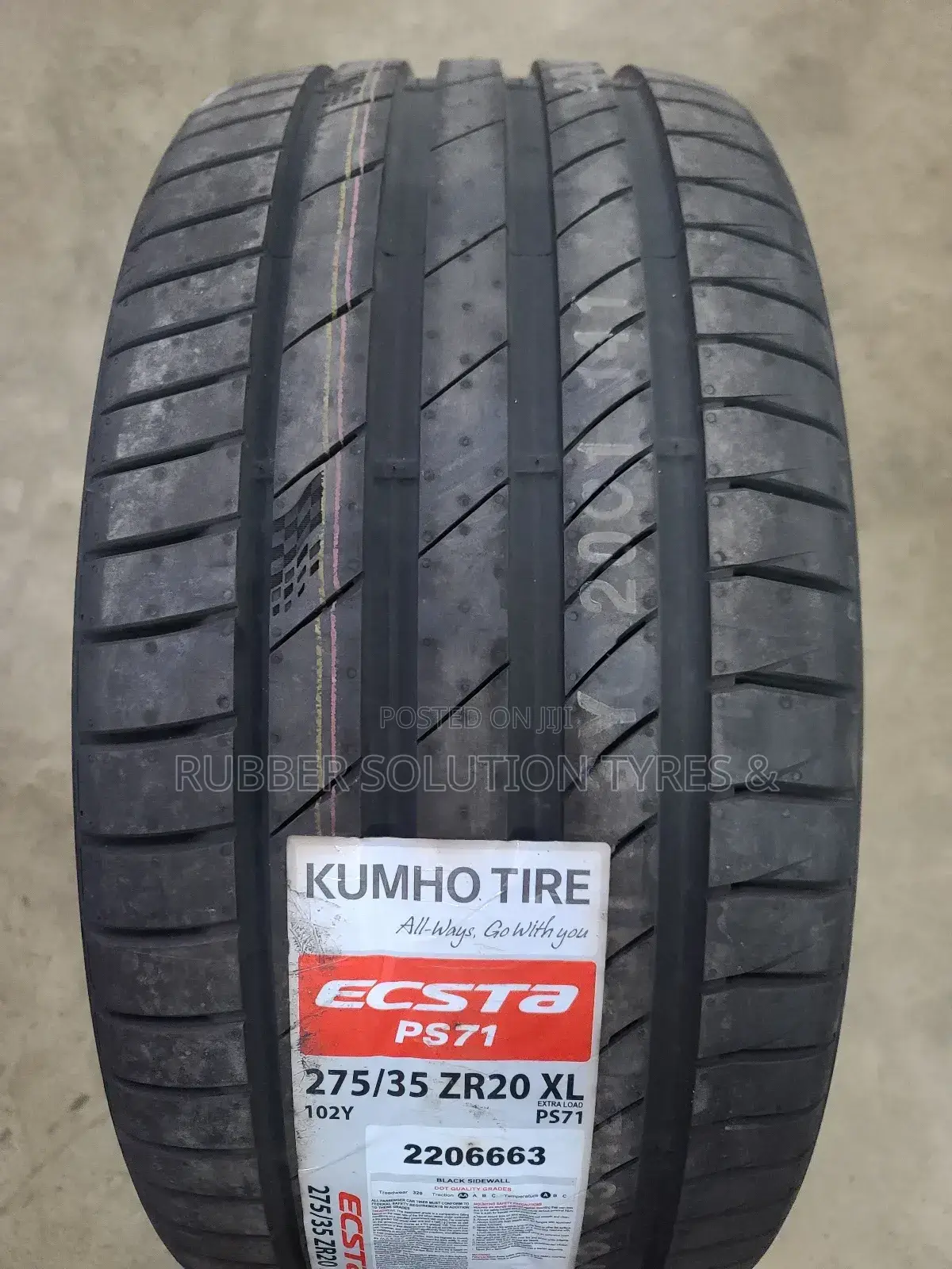 275/35r20 Kumho Tires [Made In Korea]Xl