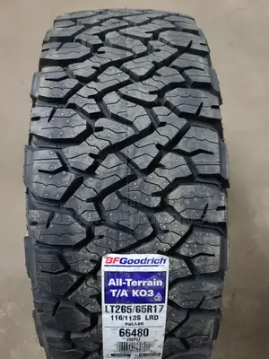 265 /65 R17 Bf Goodrich Tyres a/Tk03 All-Terrain
