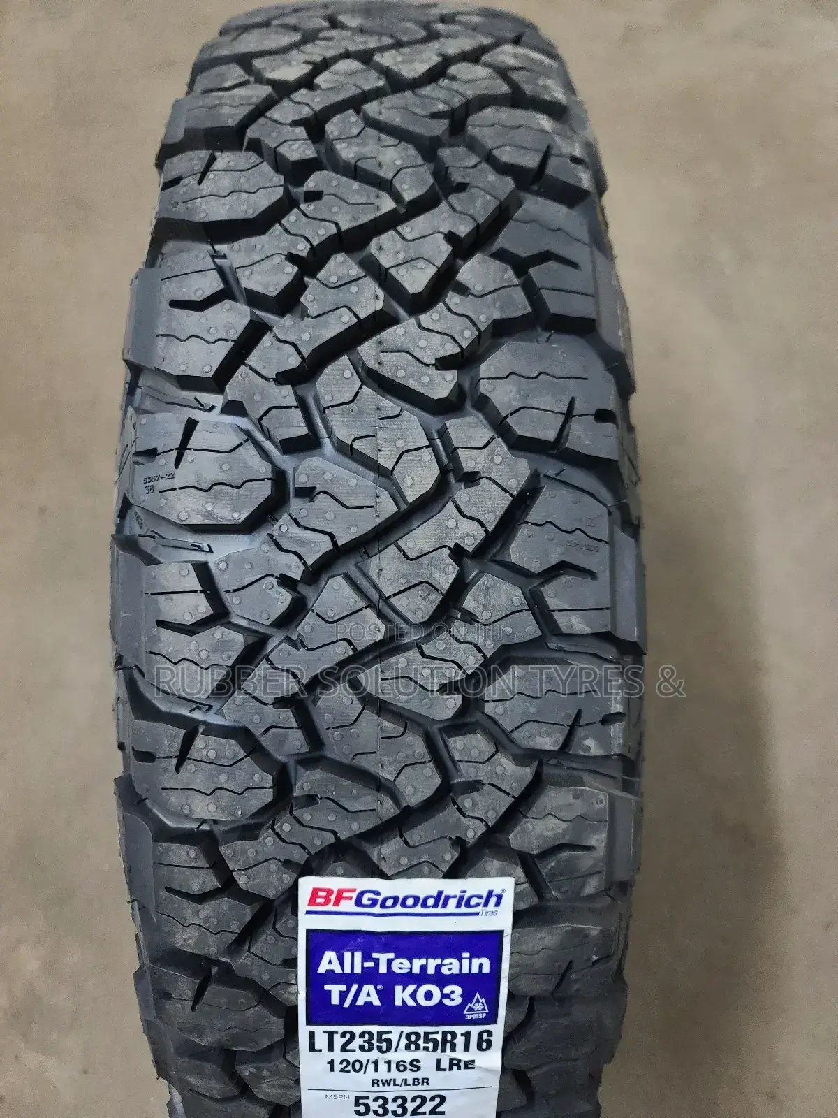 235/85r16 Bf-goodrich A/Tk03 All-terrain [Made In Usa]