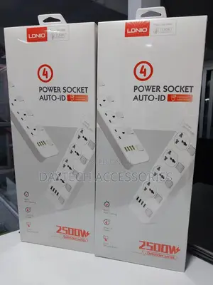 Ldnio Sc4408 Power Socket With 4 Socket Outlets and 4 Usb Chargingport