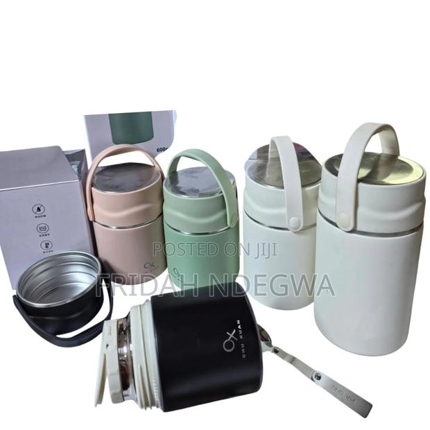 *Food Flask 800ml, 1000ml With Spoon* - main view