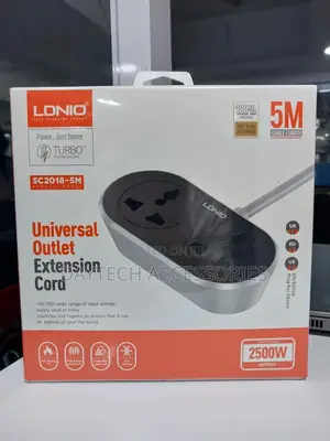 Ldnio 2 Ac Outlet Universal Extension Power Socket Sc2018