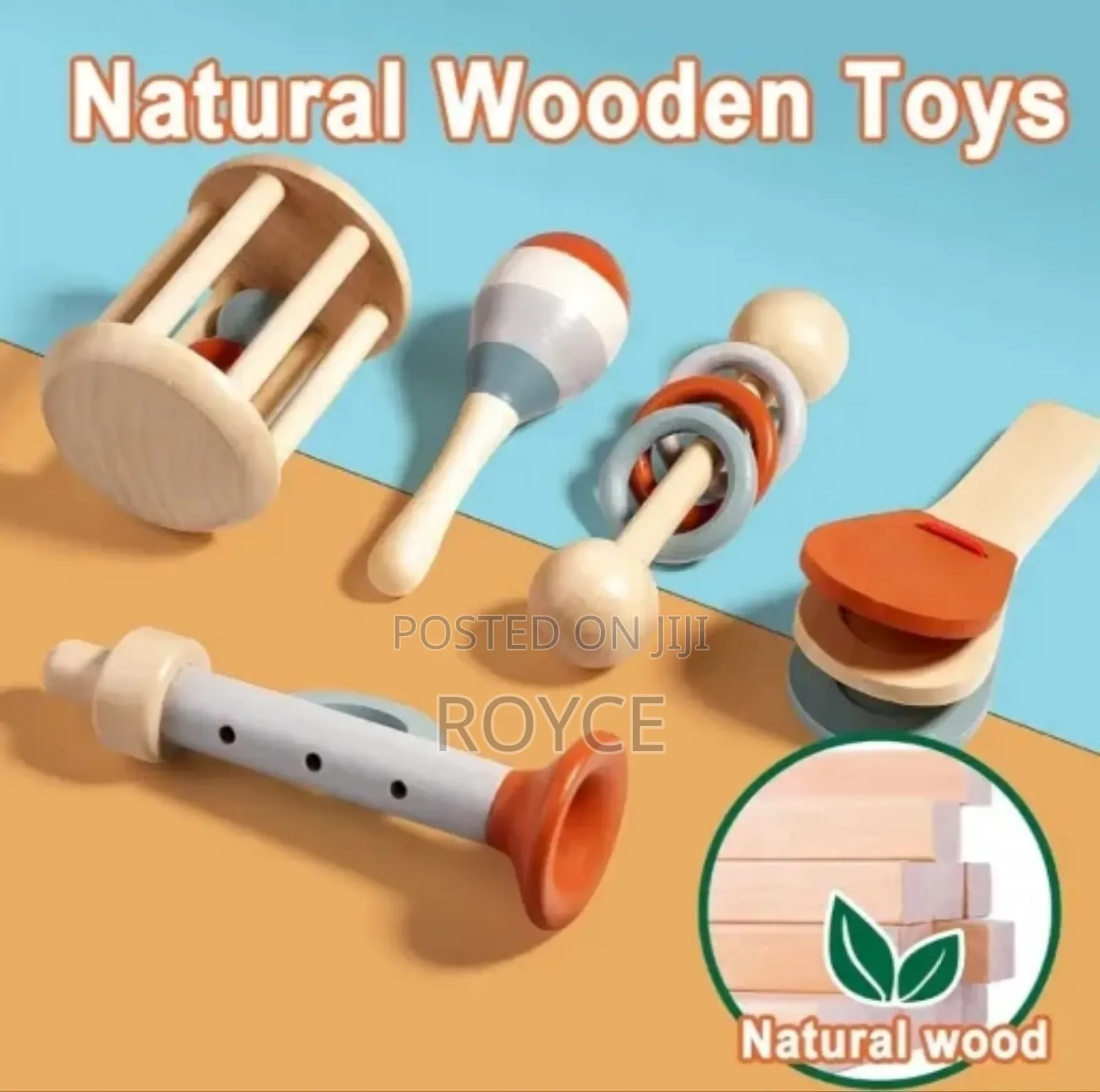 Wooden Musical Baby Instruments