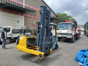 Flatbed Trailer With Crane Are Ready for Cross Country Delivery