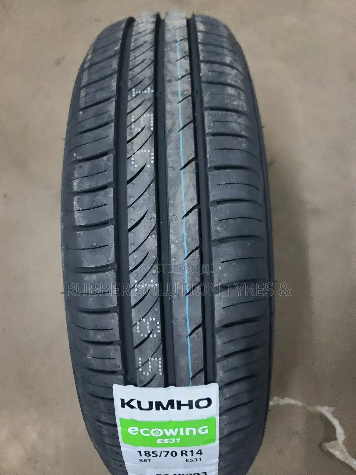 185 /70 R14 Kumho Tyres Ecowing Es31 Made in Korea