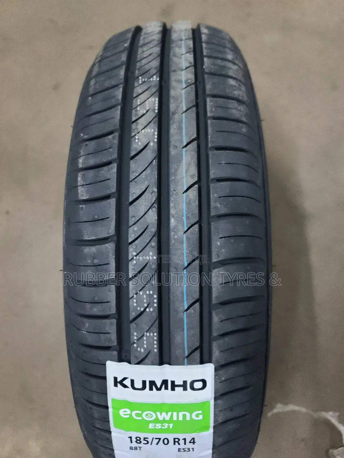 185 /70 R14 Kumho Tyres Ecowing Es31 Made in Korea