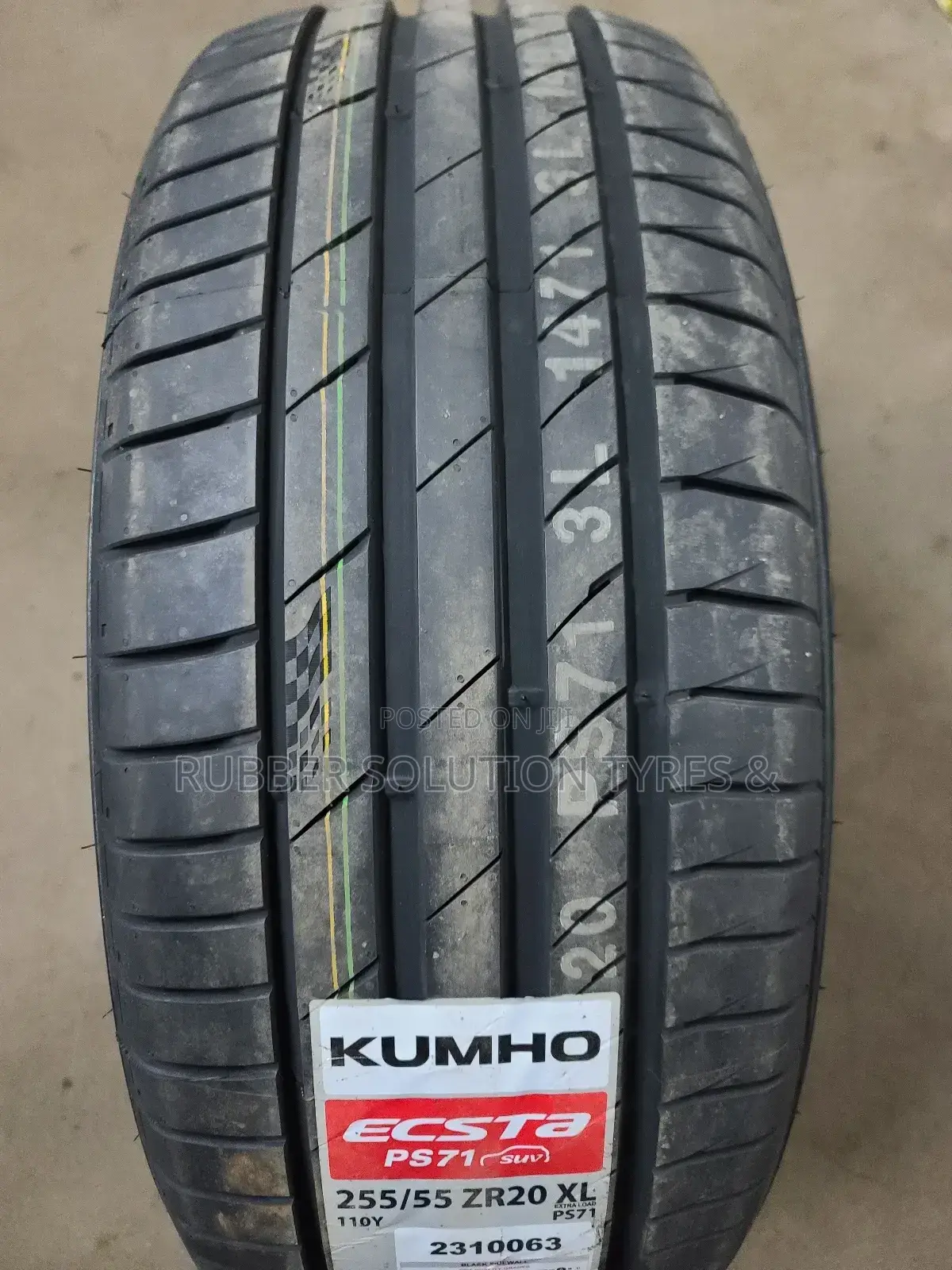255 /55 R20 Kumho Tyres Escta Ps71 X/L Made in Korea