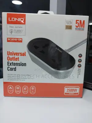 Ldnio Sc2018 Power Socket Universal Extension Cord 2500w Maximum Power