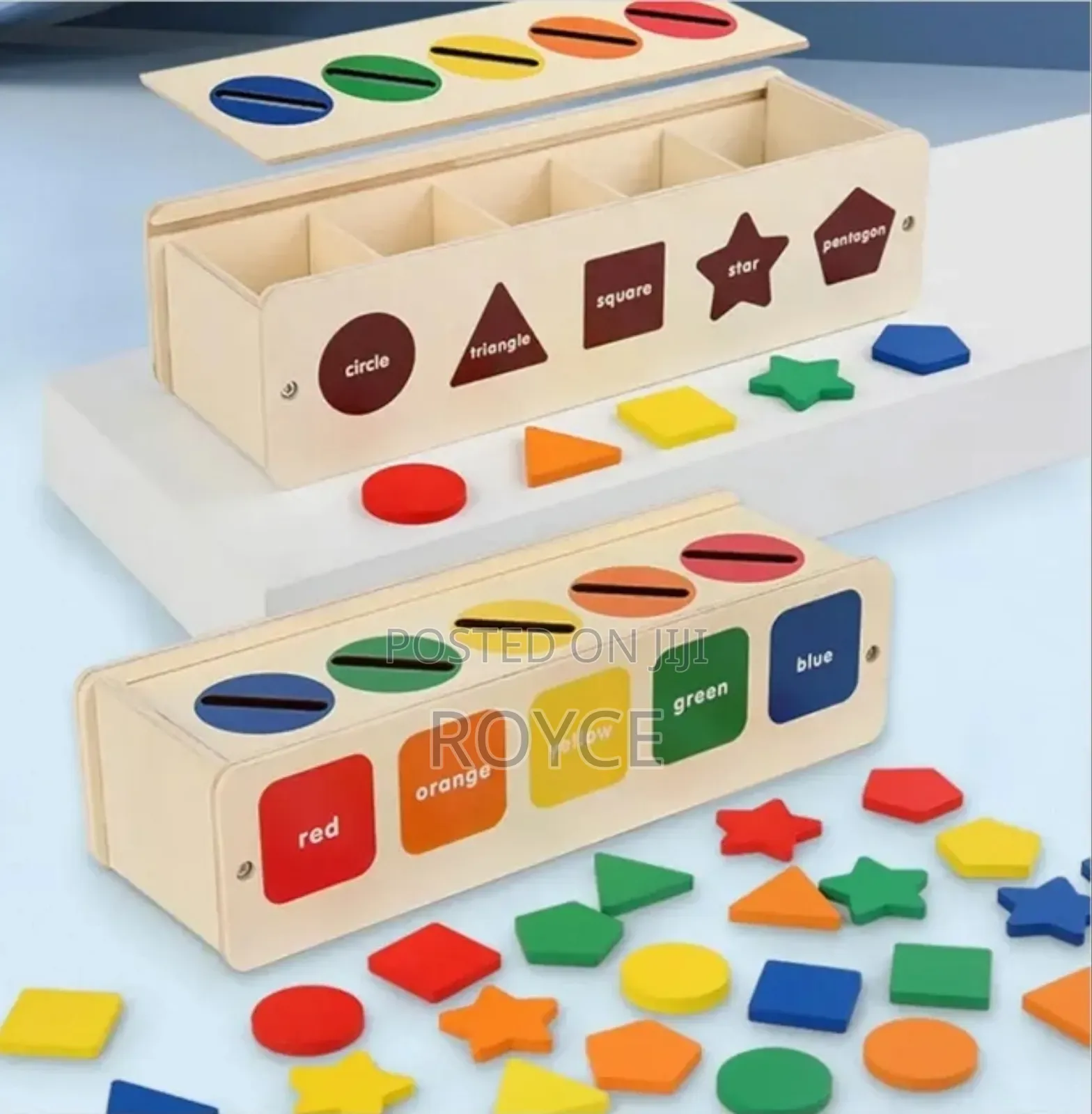 Wooden Sorting Box