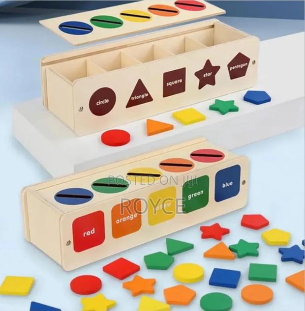 Wooden Sorting Box - thumbnail 2