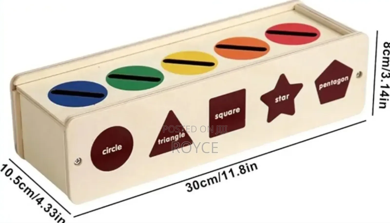 Wooden Sorting Box