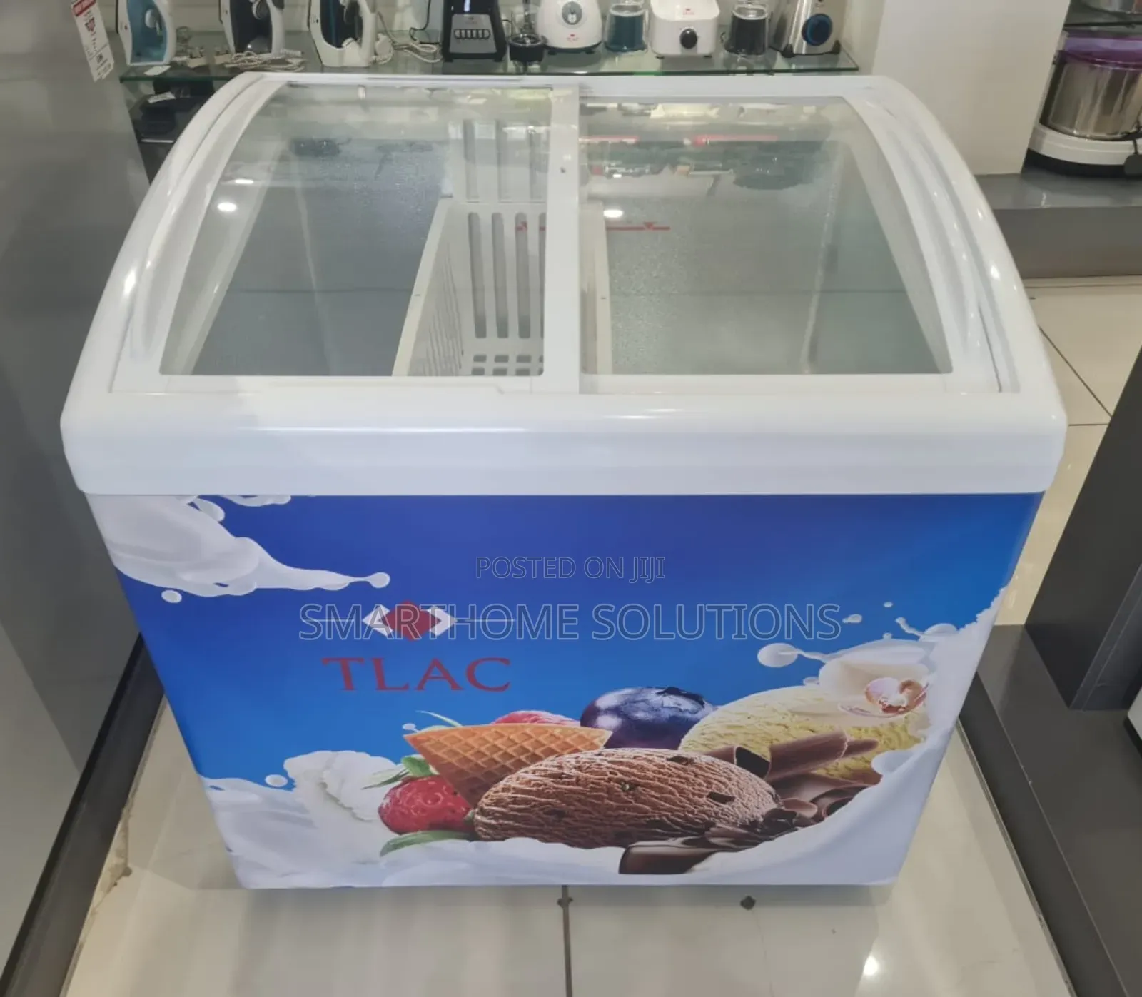 Tlac 256l Energy Saver Ice Cream Display Freezer