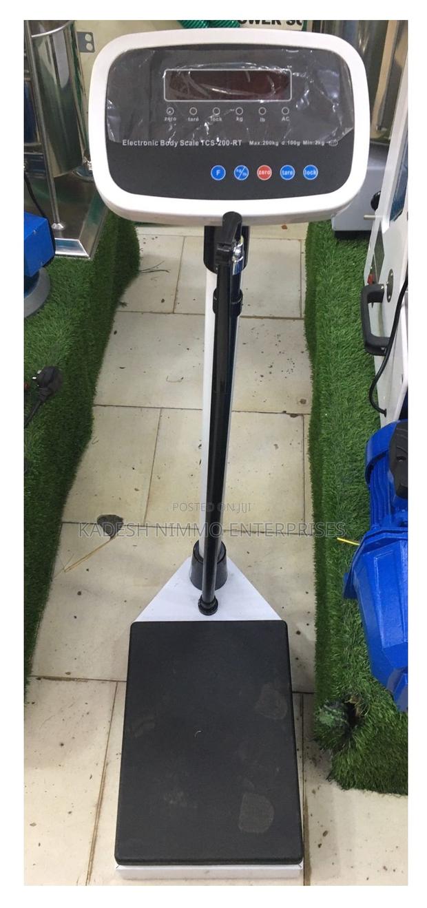 Digital Height & Weight Machine 200kg Capacity