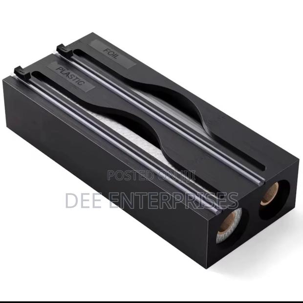 2in1 Bamboo Wrap Dispenser With Cutter