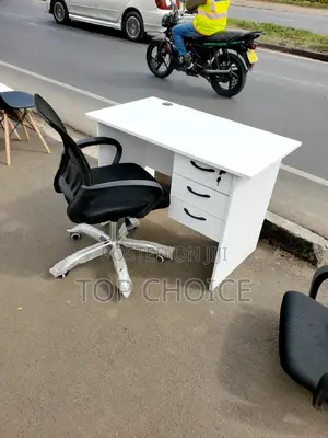 Modern Office Desk and Swivel Chair