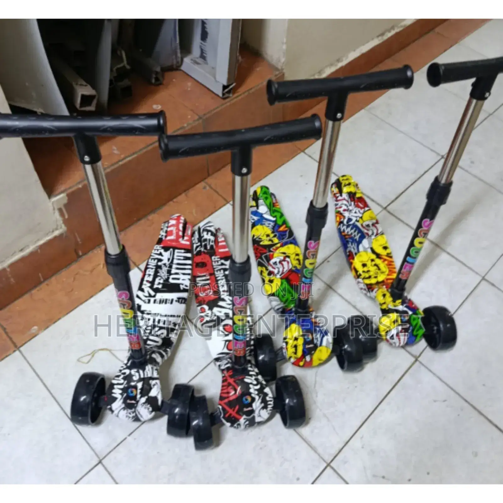 Scooter For Kids ,3-wheel, Adjustable Height,