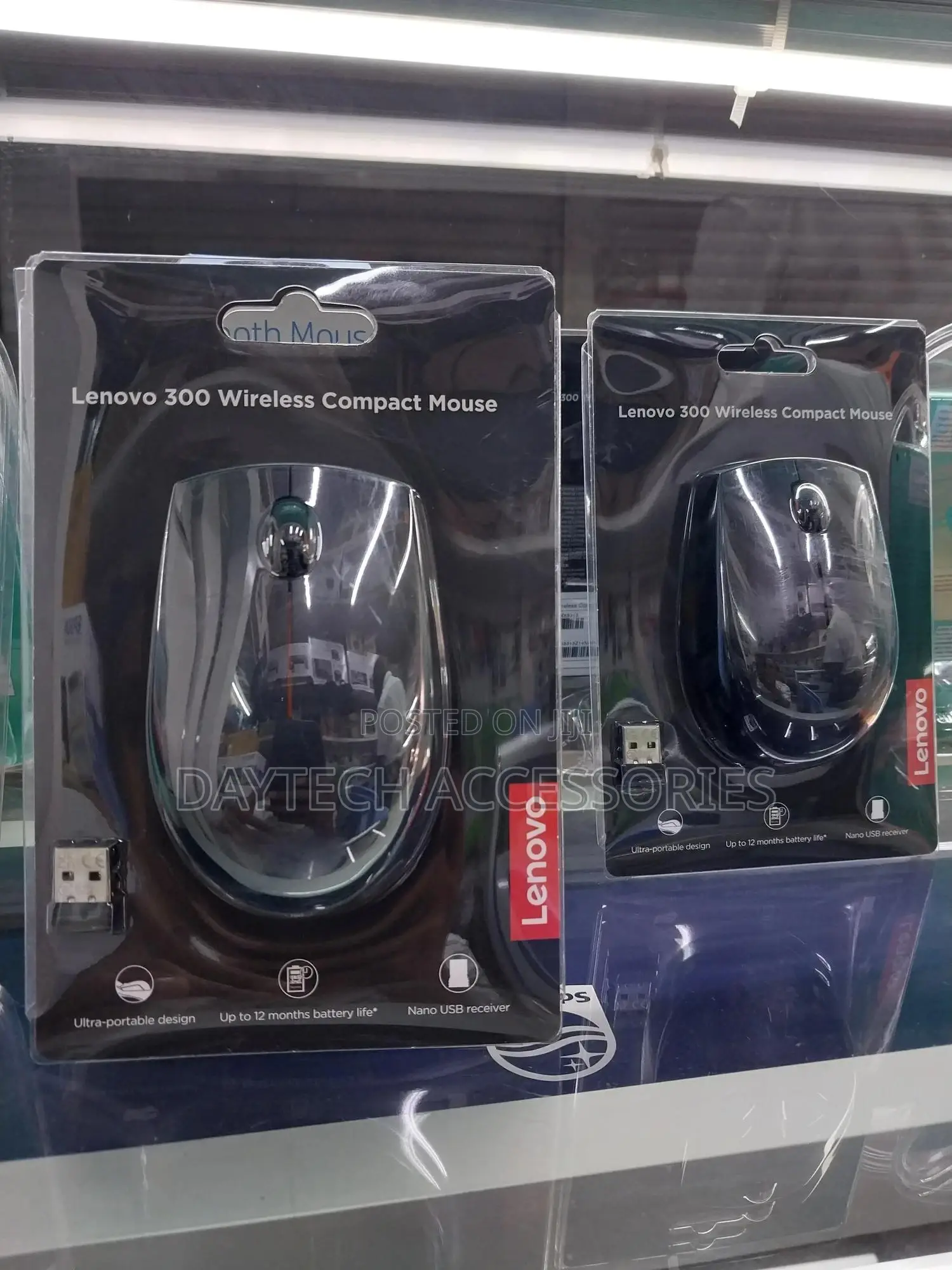 Lenovo 300 Wireless Mouse With Battery - Gx30k79401