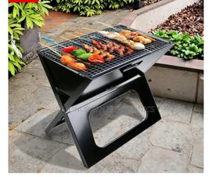 Foldable Portable Barbecue Charcoal Grill - thumbnail 2